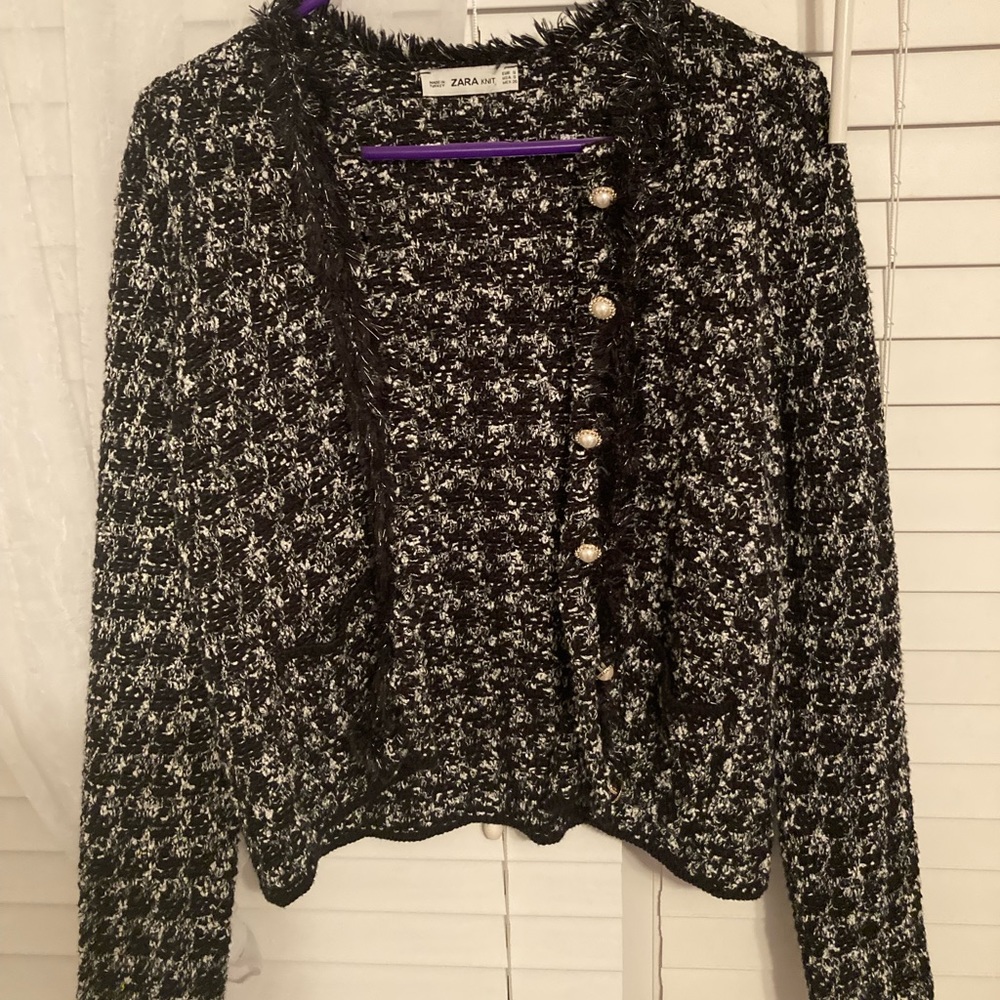 Zara tweed jacket